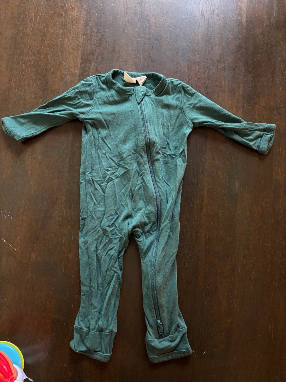 Kyte Baby Pine Zippered Romper